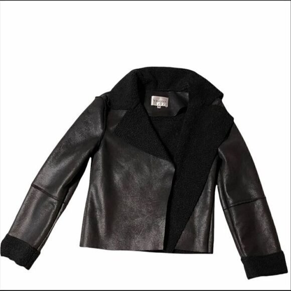 Vigoss Jackets & Blazers - Vigoss Faux Leather Jacket NWOT